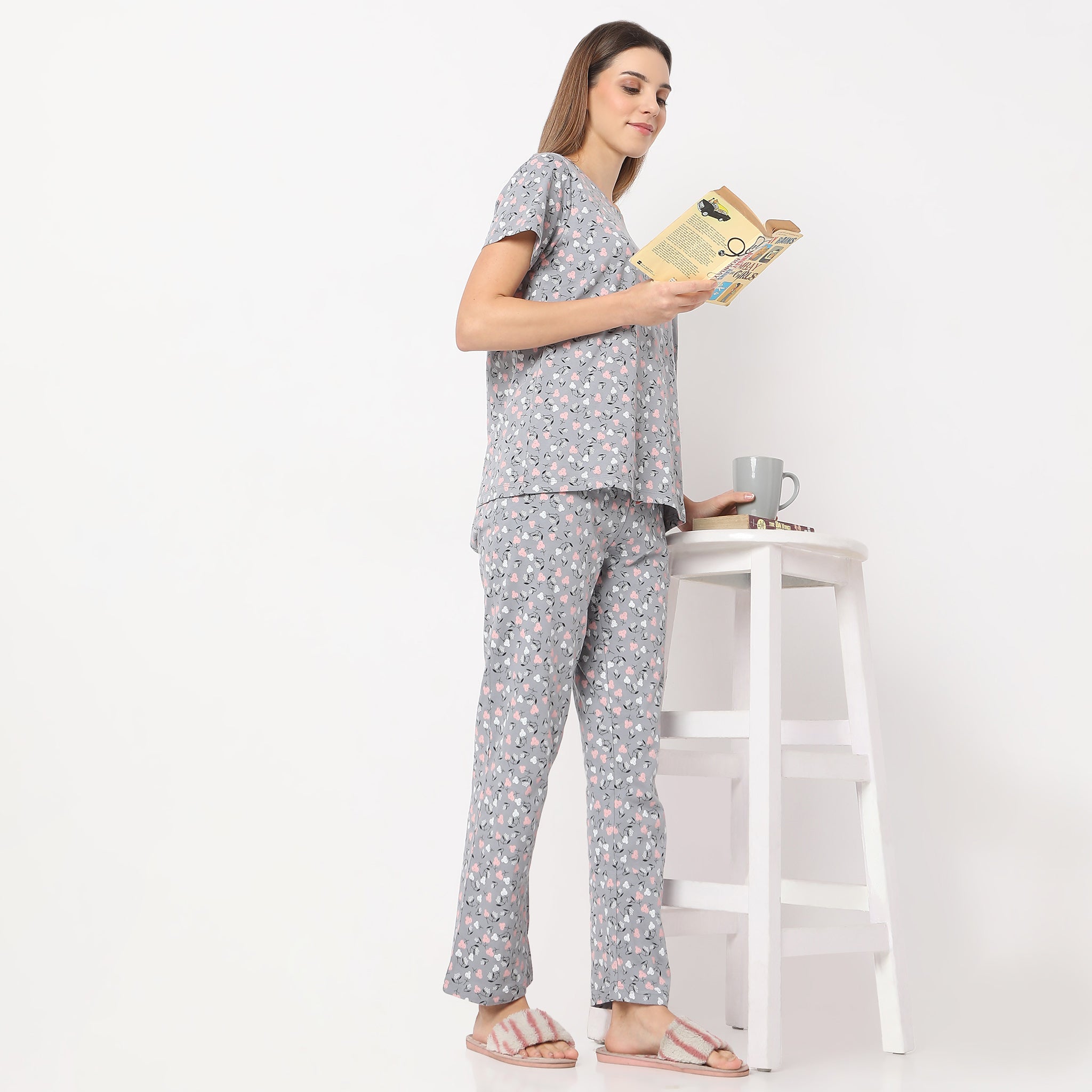 Full Length Floral Core Pyjamas