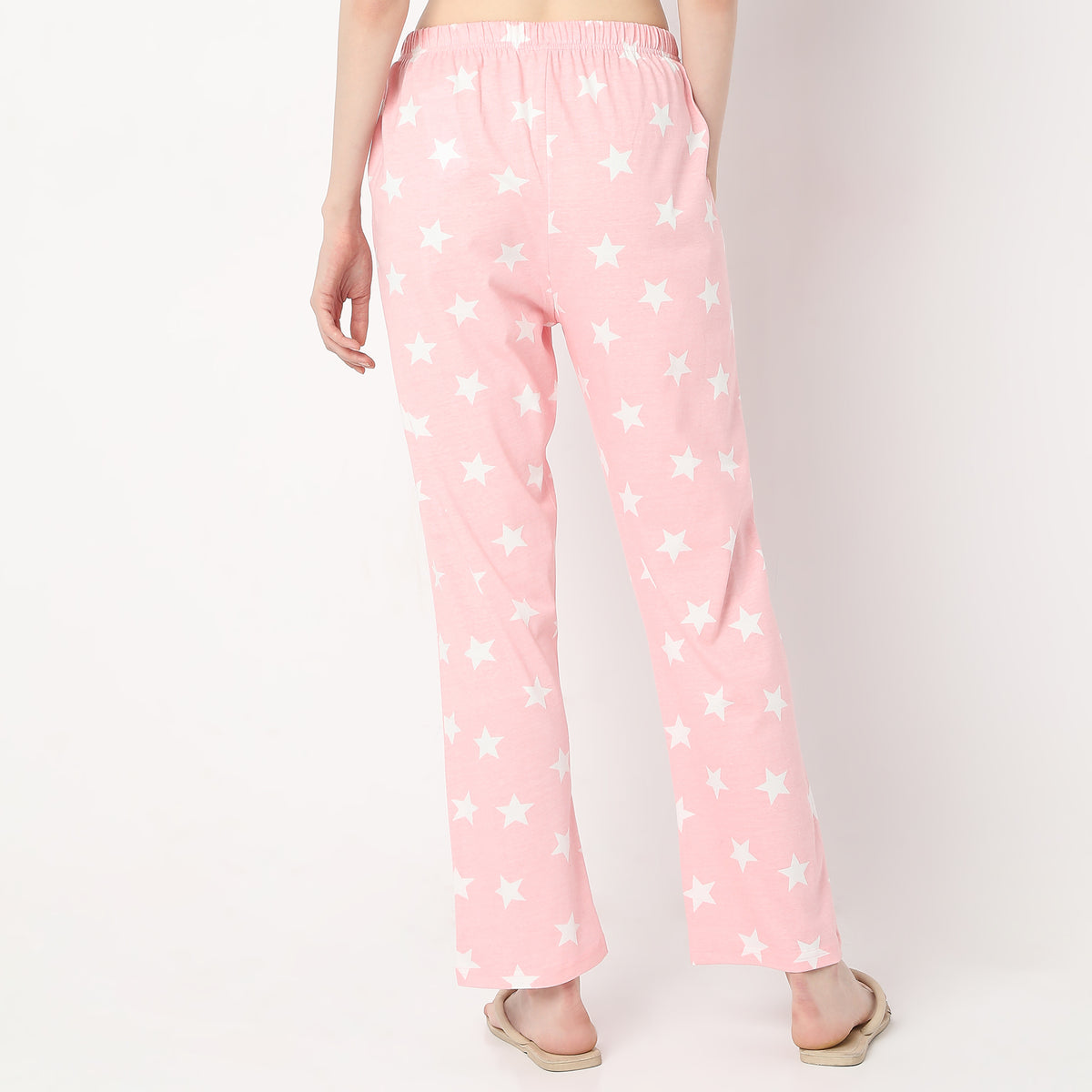 Star Print Ankle Length Core Pyjamas