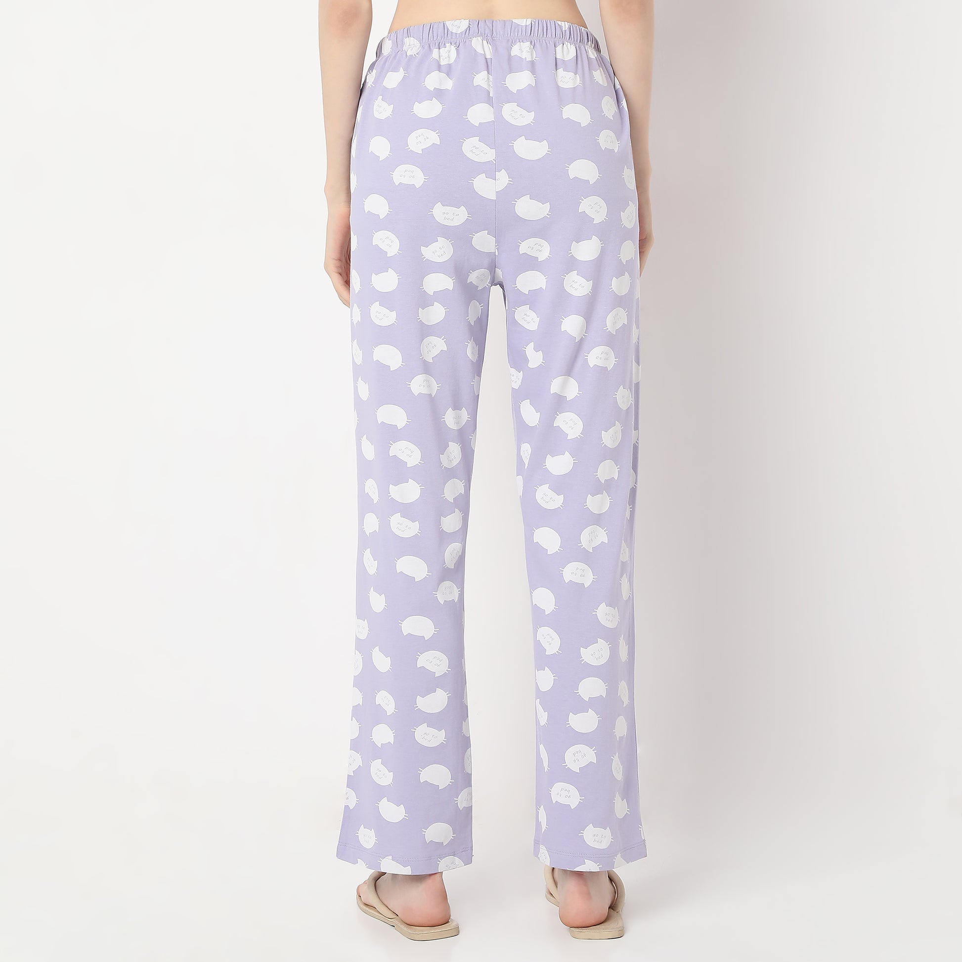 Animal Print Ankle Length Core Pyjamas