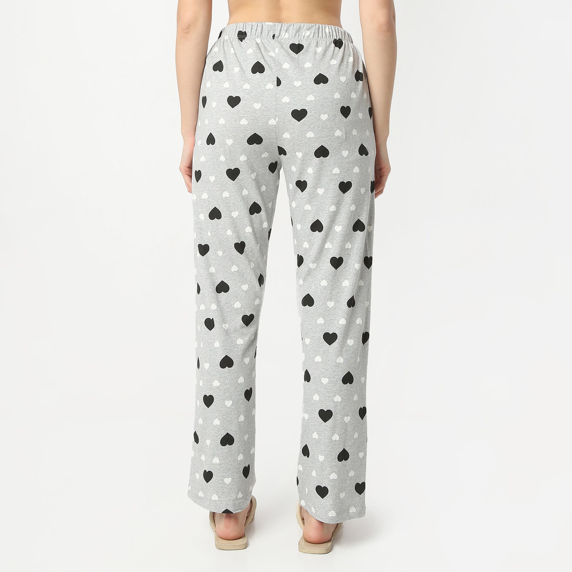 Regular Fit All Over Print Full Length Mid Rise Pyjamas