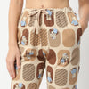 Regular Fit Printed Full Length Mid Rise Pyjamas
