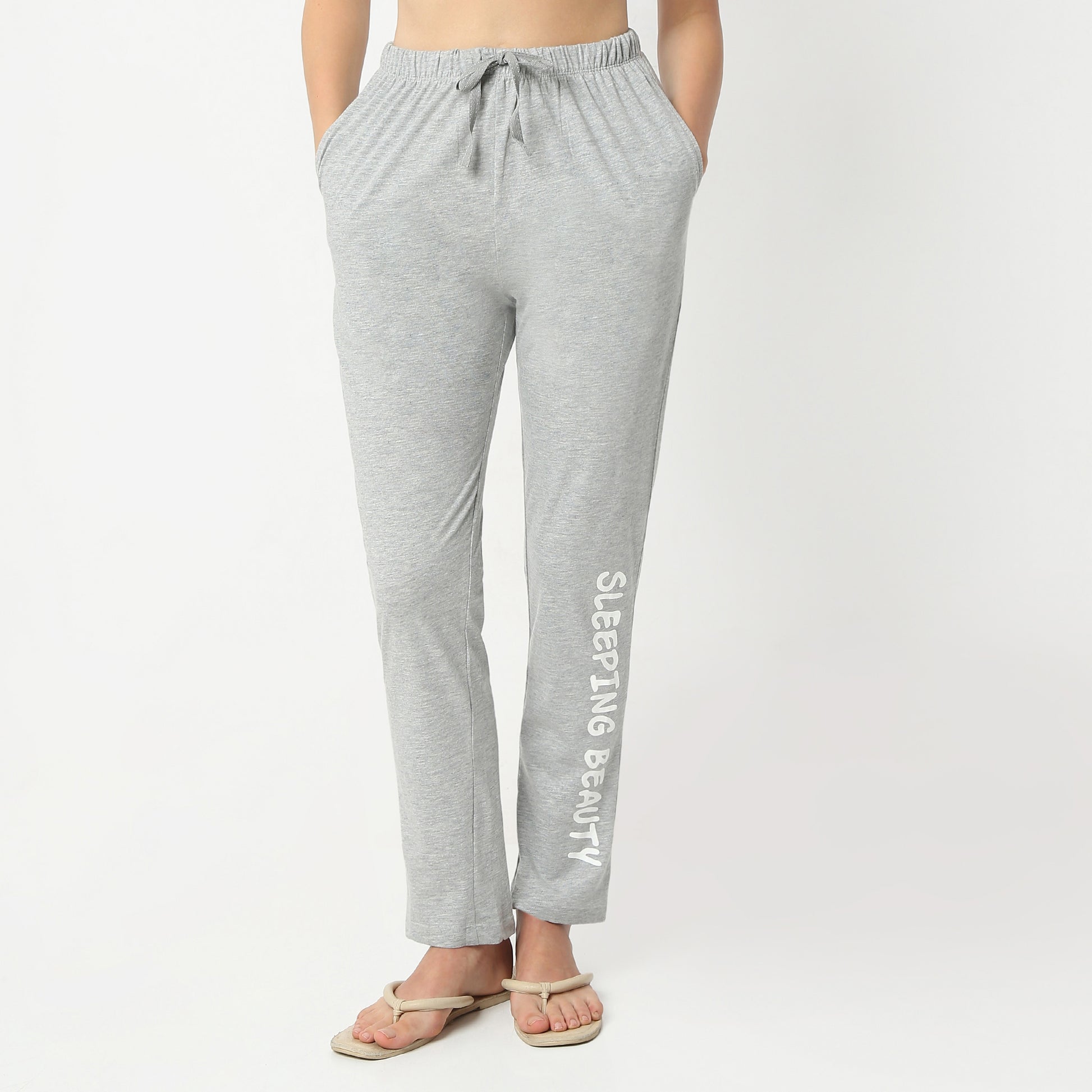 Regular Fit Printed Full Length Mid Rise Pyjamas