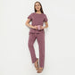Regular Fit Printed Full Length Mid Rise Pyjamas