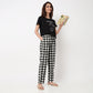 Cotton Checkered Lounge Pyjamas