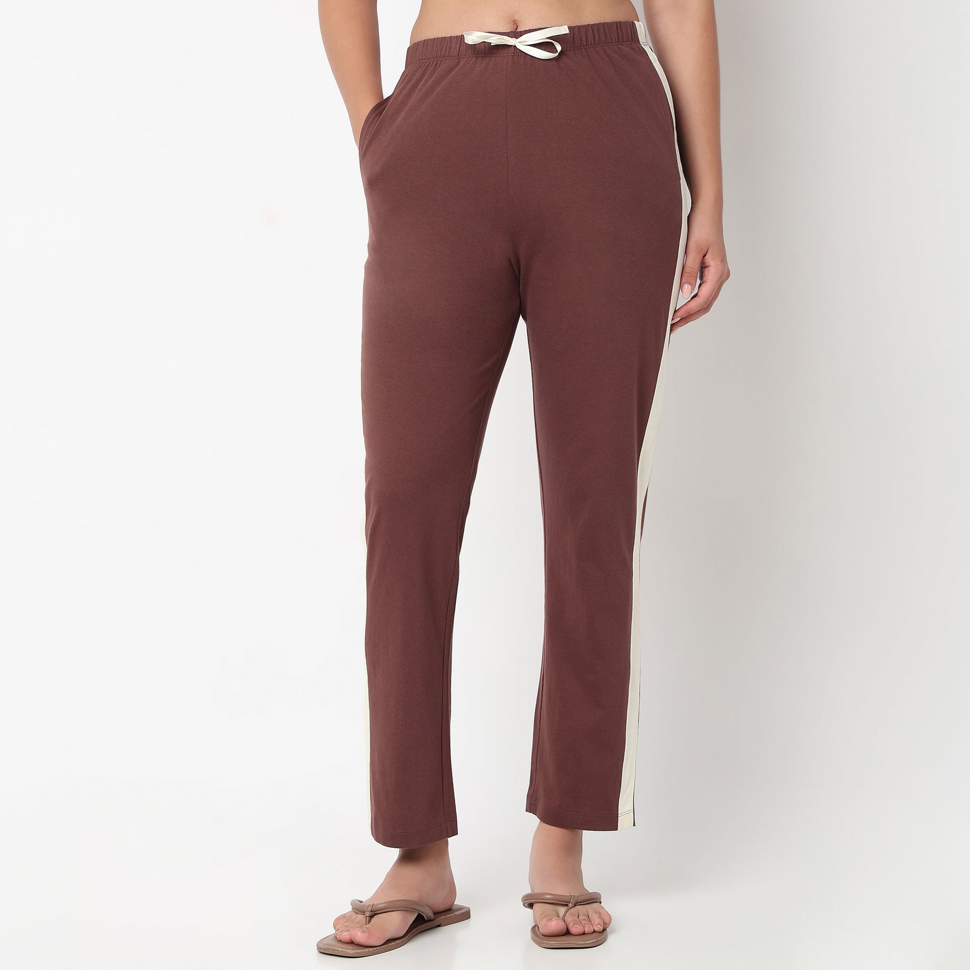 Stripped Mid Rise Lounge Pyjama