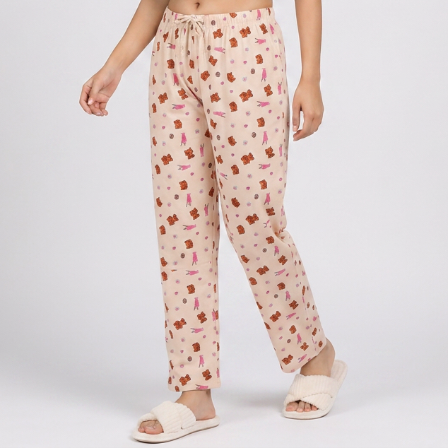 Cotton Printed Lounge Pyjama