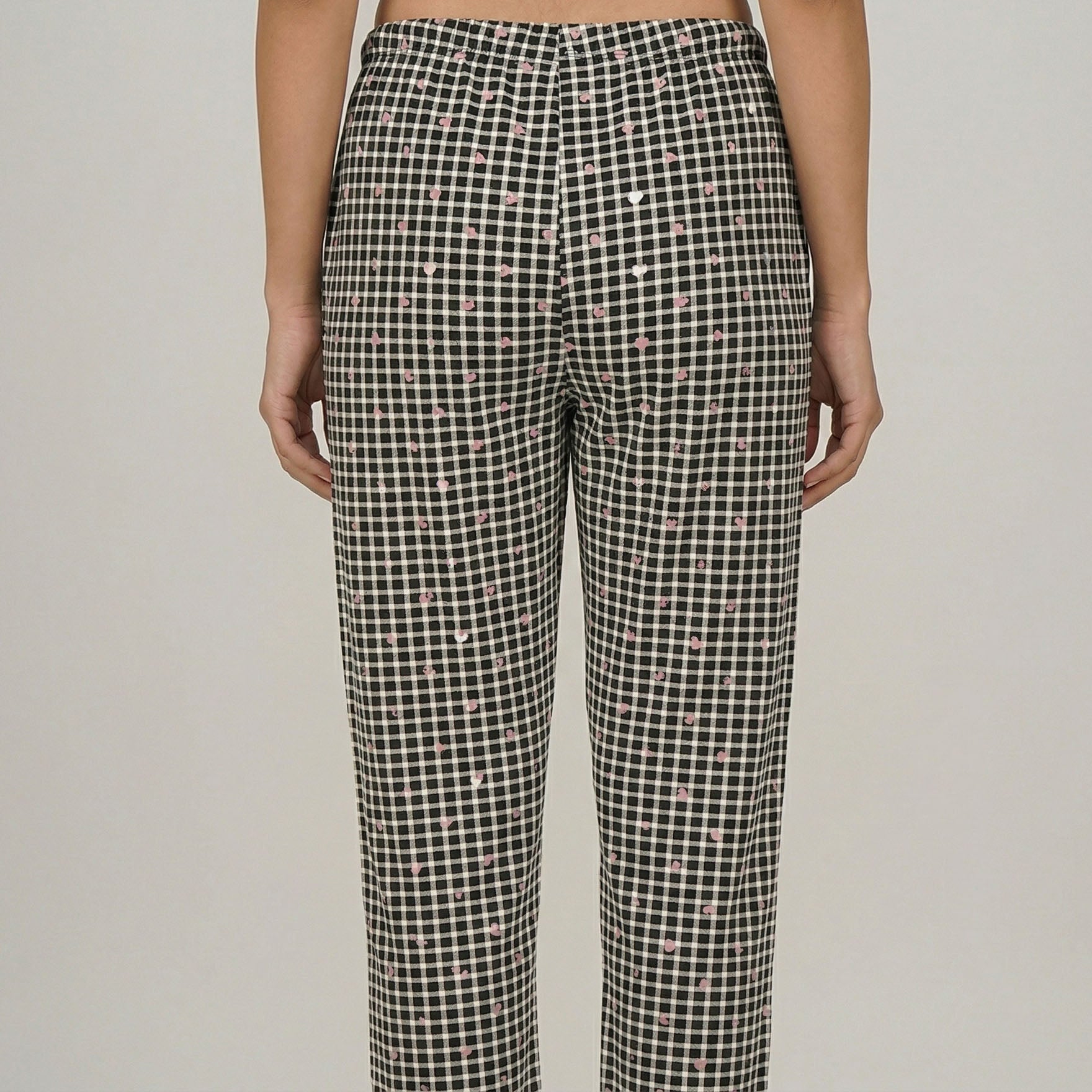 Cotton Checkered Core Pyjama