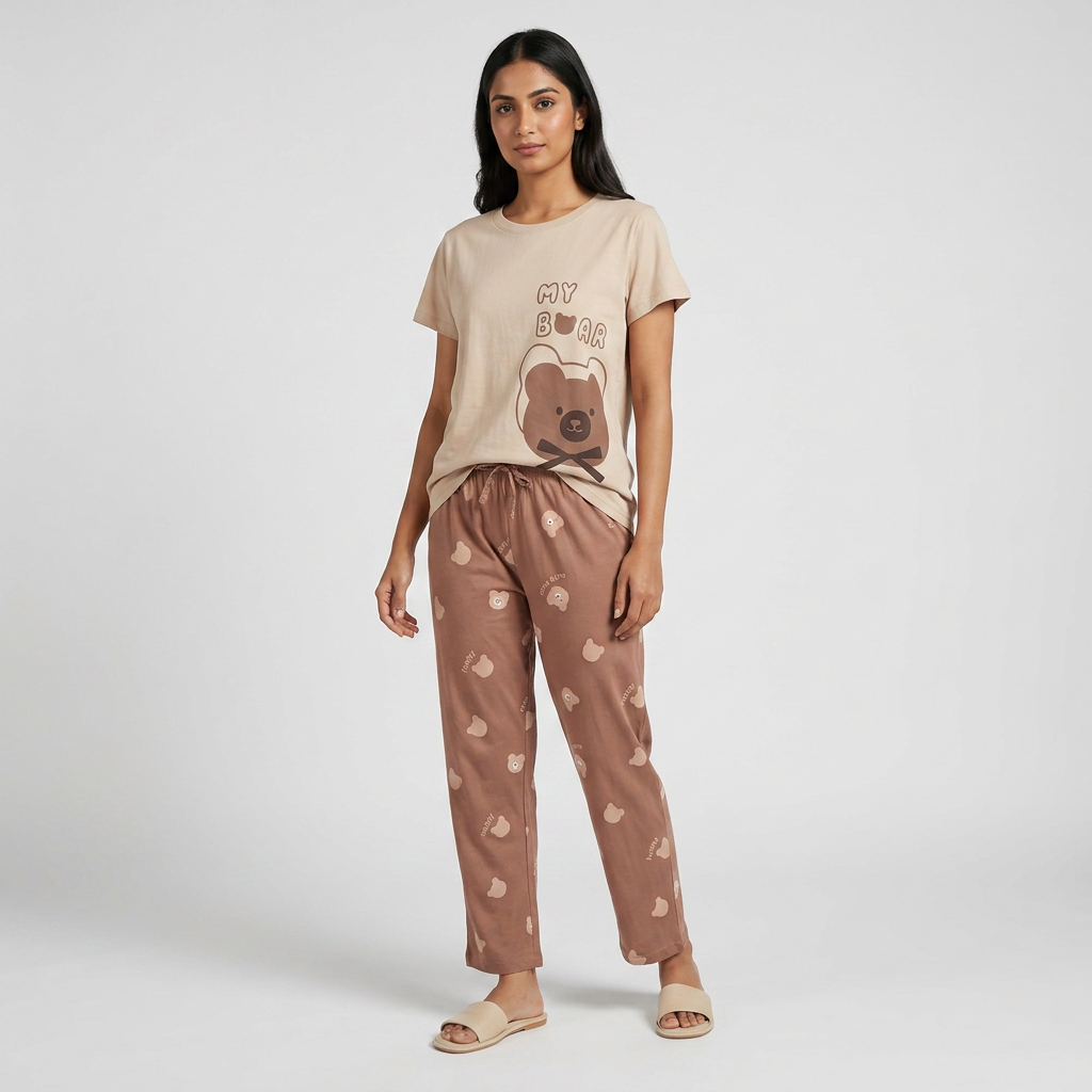 Cotton Printed Lounge Pyjama