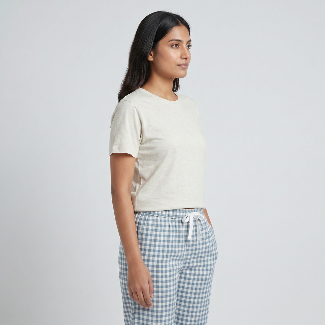 Cotton Checkered Lounge Pyjamas