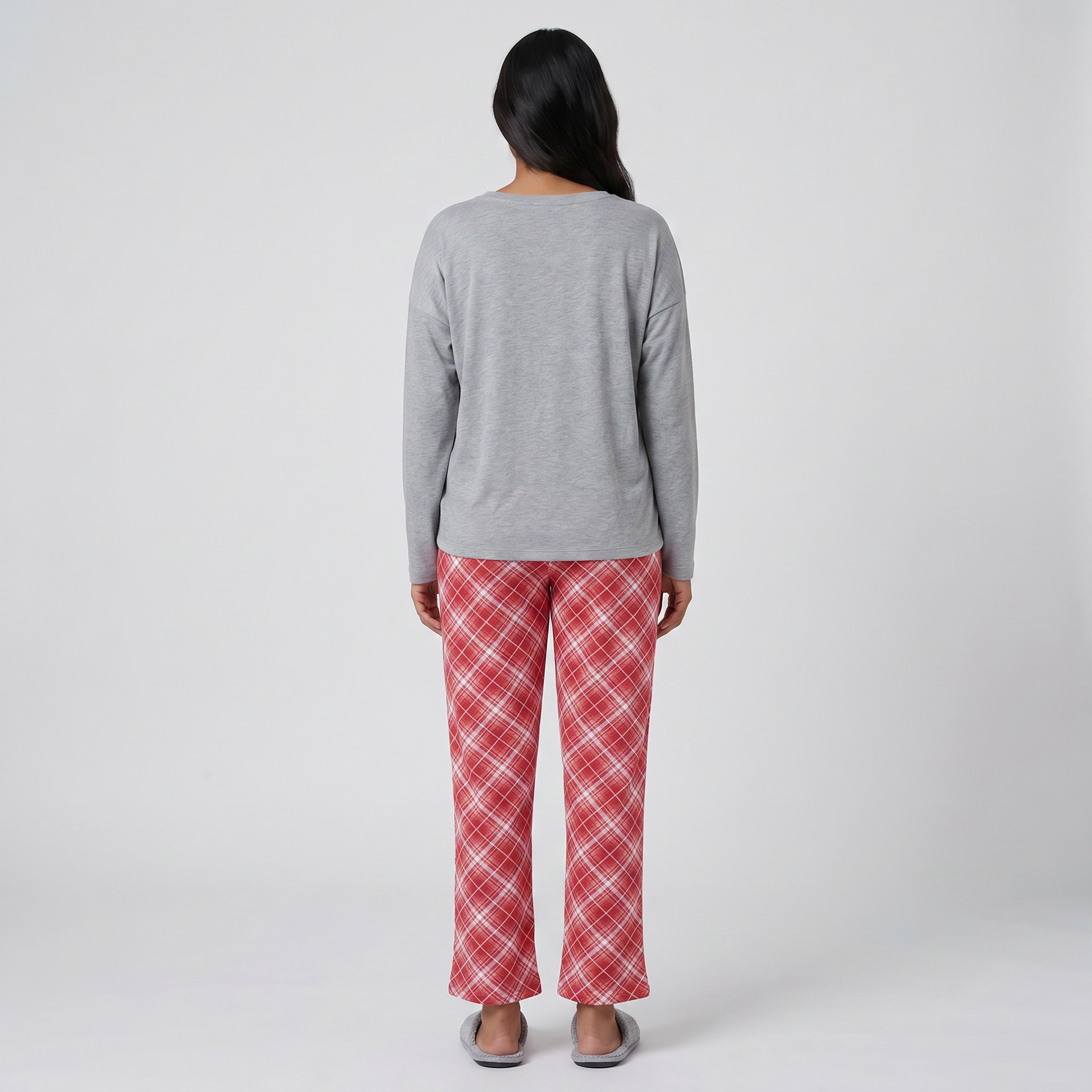 Cotton Checkered Lounge Pyjamas