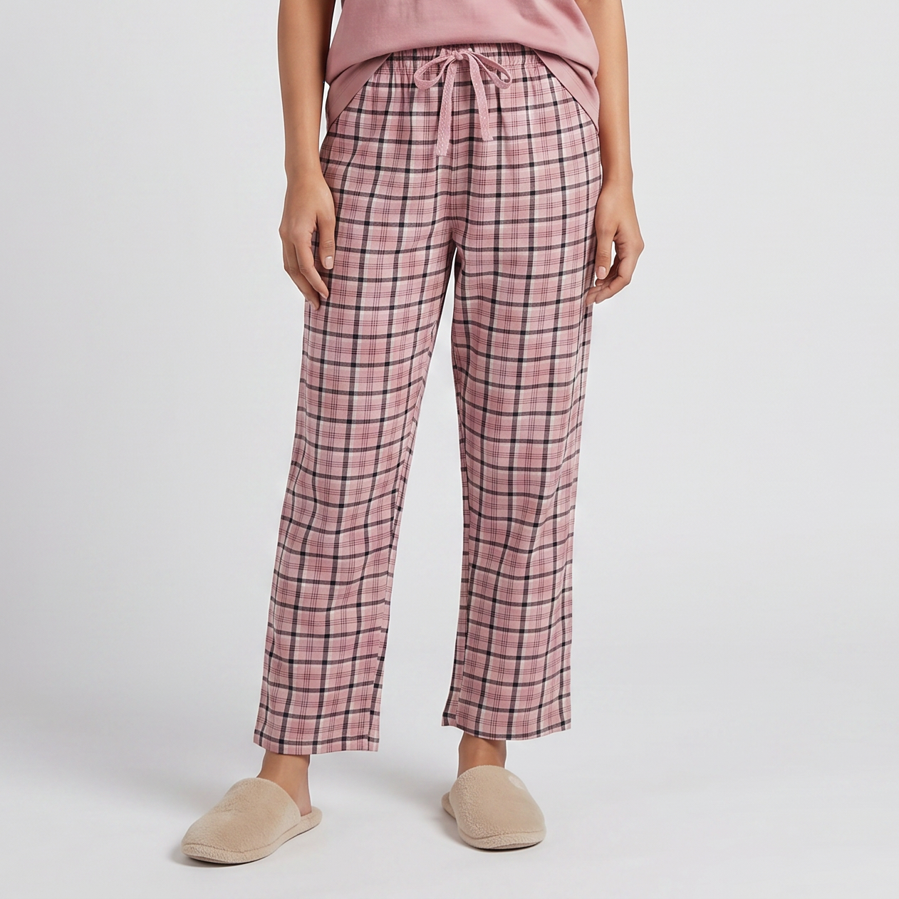 Cotton Checkered Lounge Pyjamas