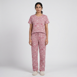 Cotton Printed Lounge Pyjama
