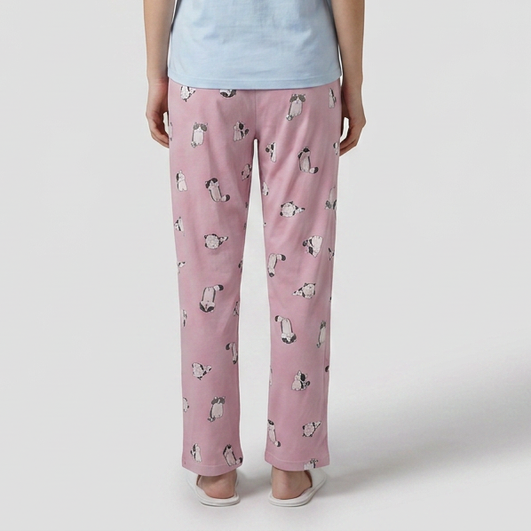 Relaxed Fit Abstract Sleepwear Pyjama