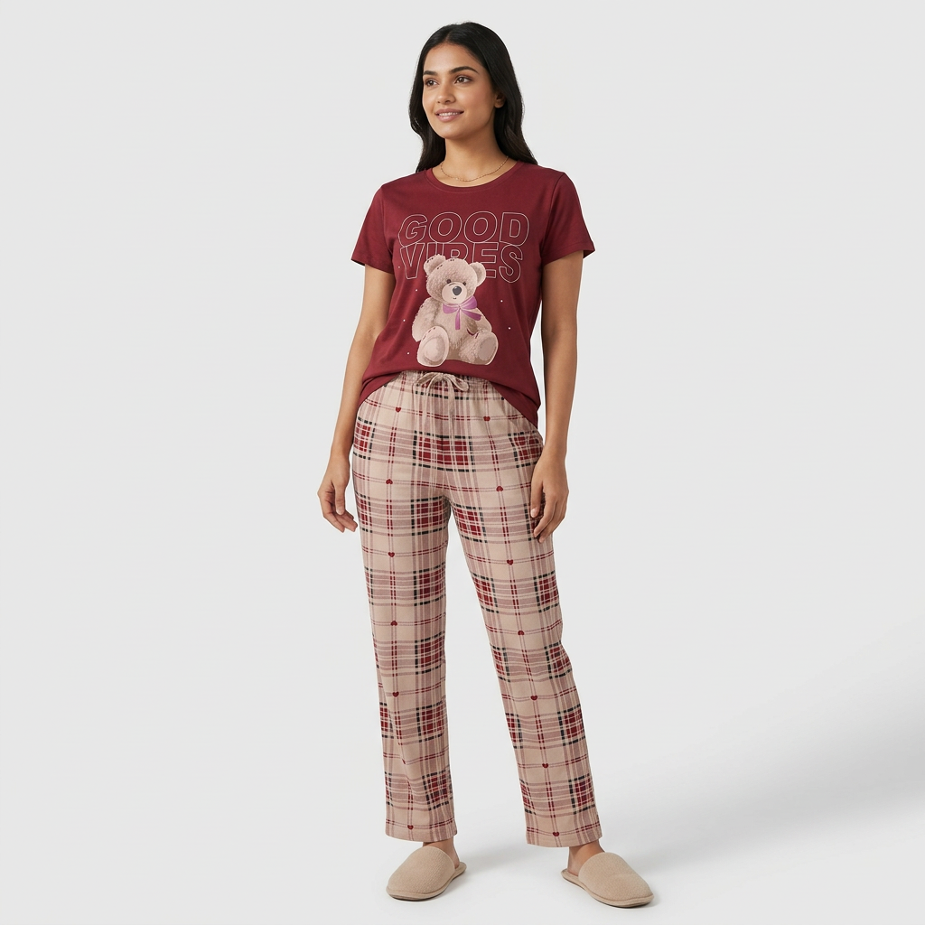 Cotton Printed Lounge Pyjama