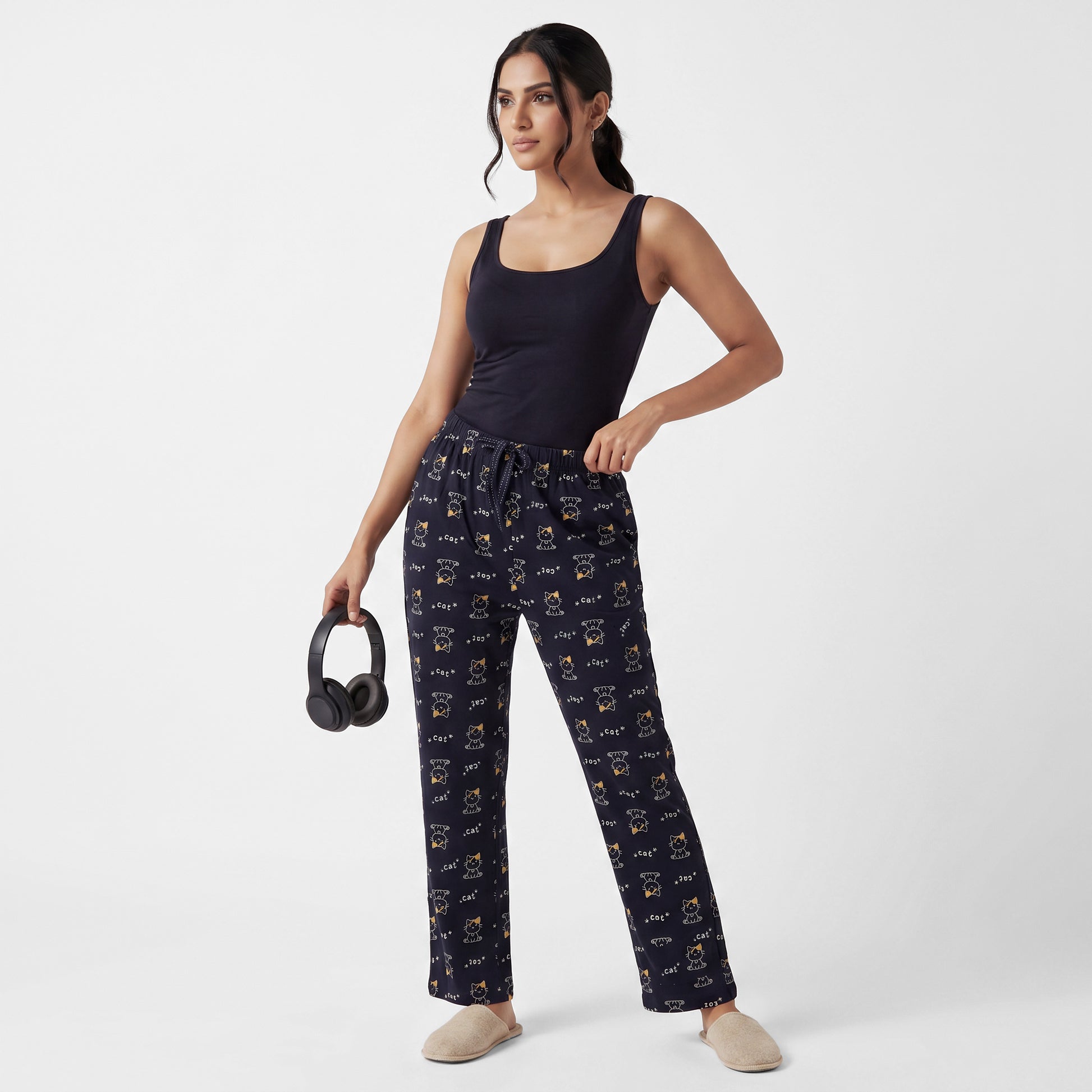 Cotton Printed Lounge Pyjama