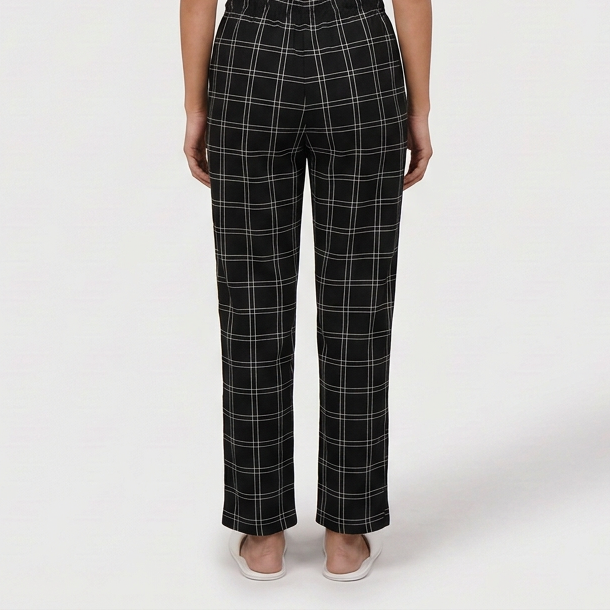 Cotton Checkered Lounge Pyjama