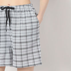 Printed Cotton Shorts