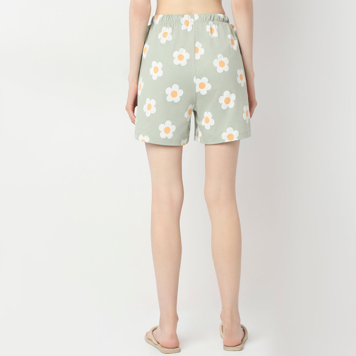 Floral Cotton Shorts