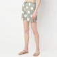 Regular Fit Polka Dot Mid Rise Shorts