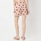 Regular Fit Printed Mid Rise Shorts