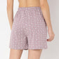 Self-Love Print Mid Rise Core Shorts