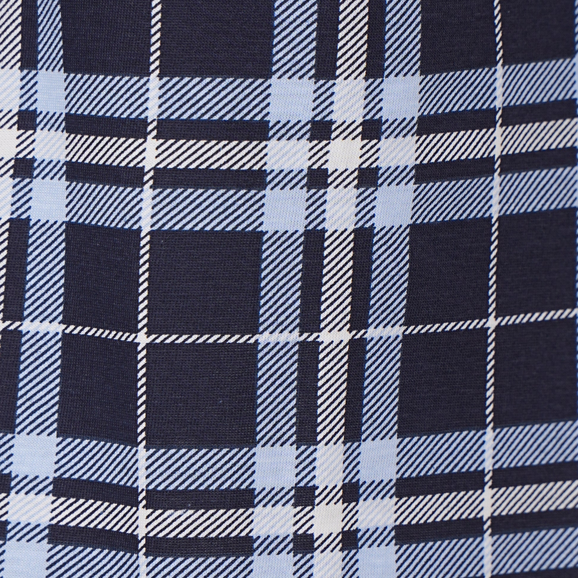 Cotton Checkered Lounge Shorts