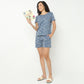 Text Print Loungwear Shorts