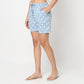 Polka Printed Loungewear Shorts