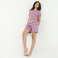 Floral Printed Loungewear Shorts