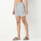 Horizontal Striped Loungewear Shorts