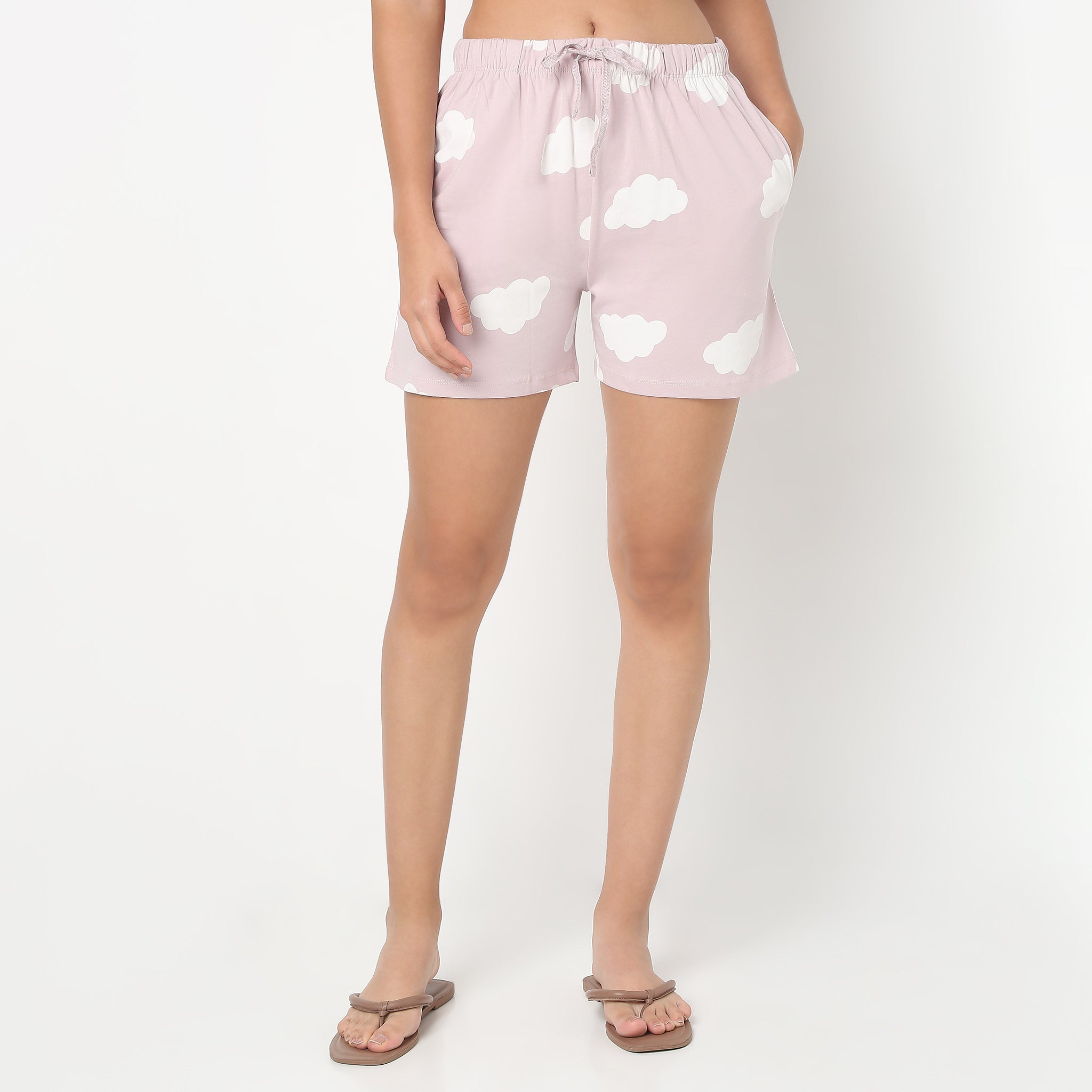 Woman'S All Over Print Shorts