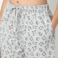 Regular Fit Animal Print Above Knee Mid Rise Shorts