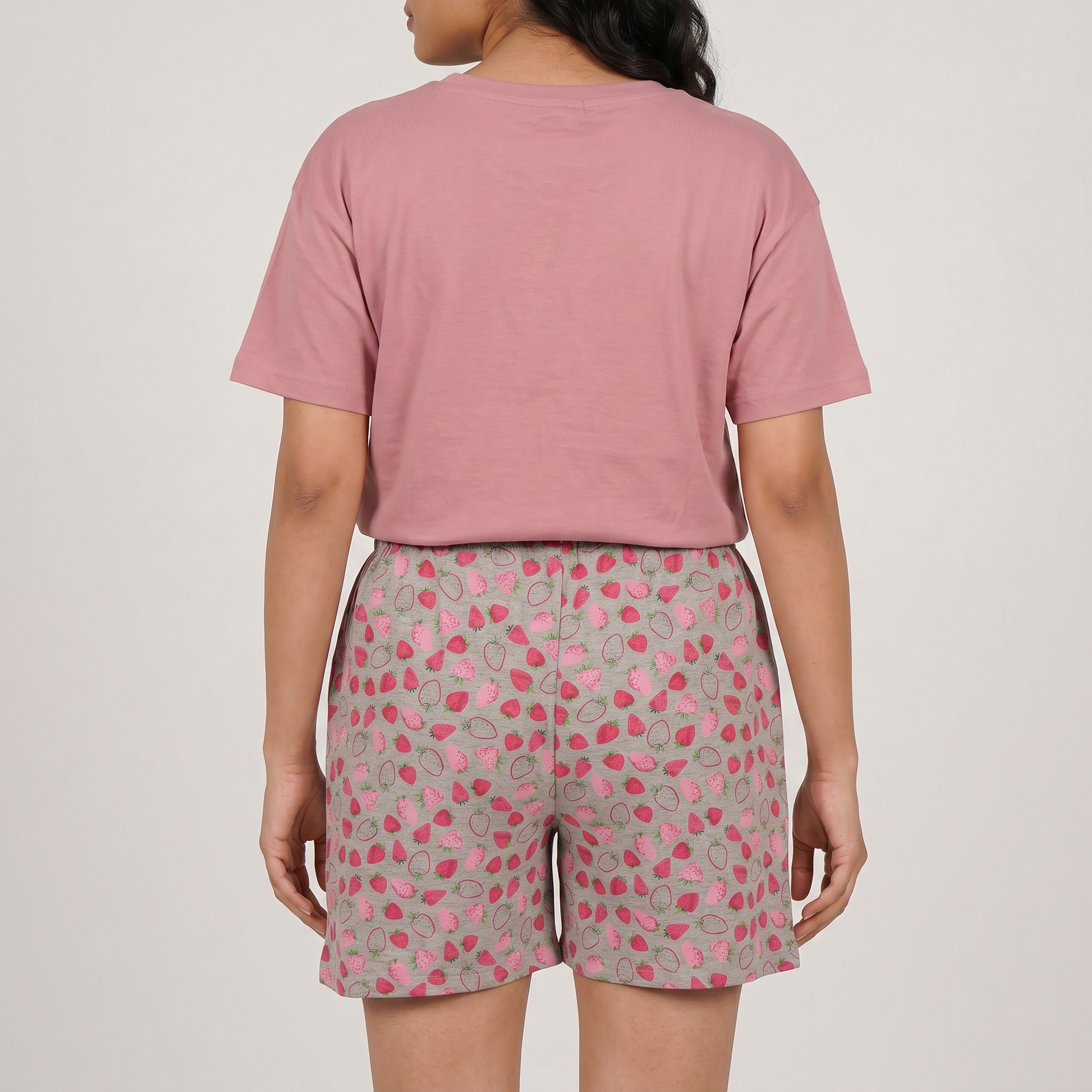 Cotton Printed Lounge Shorts