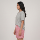 Cotton Checkered Lounge Shorts