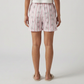 Regular Fit Abstract Sleepwear Shorts