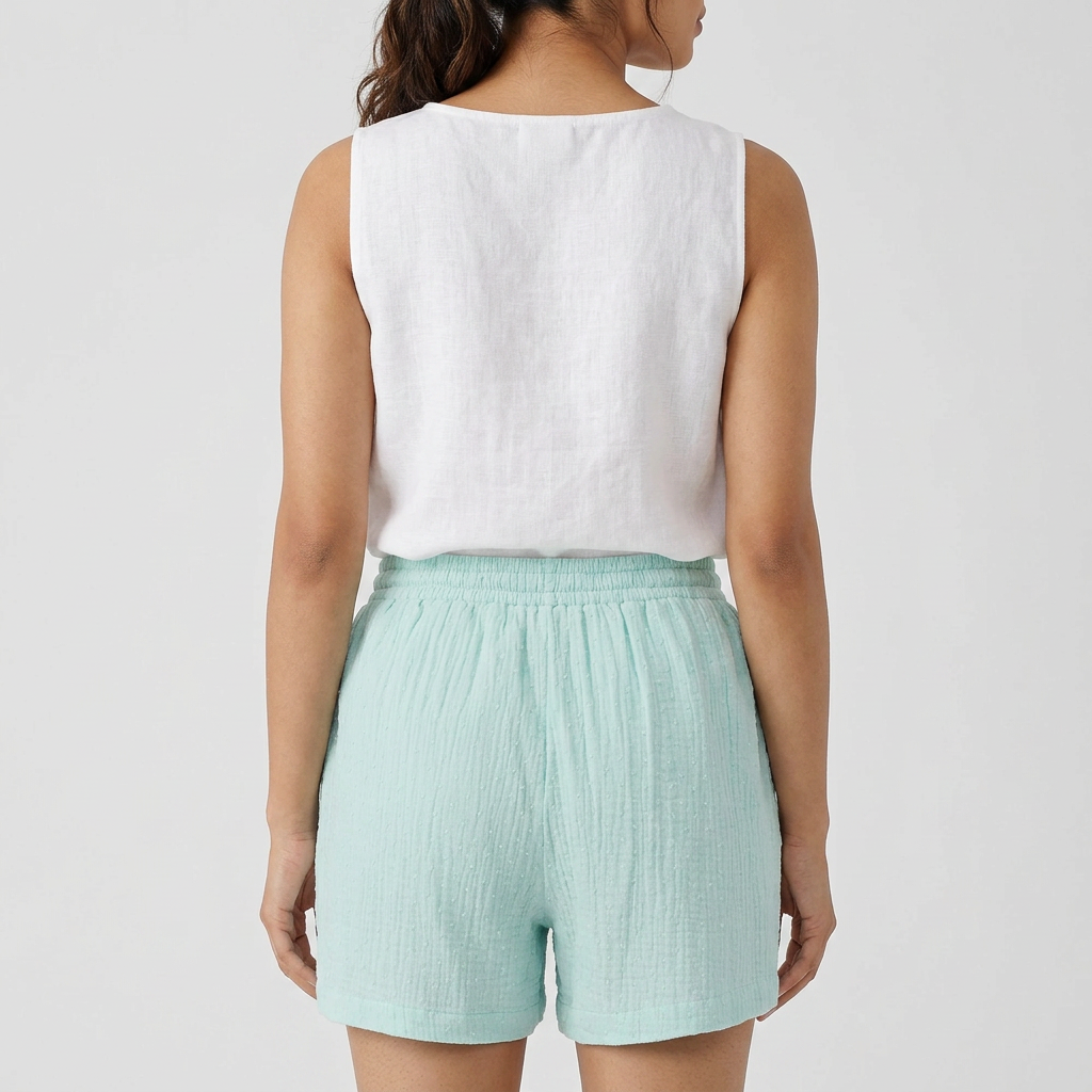 Cotton Printed Lounge Shorts