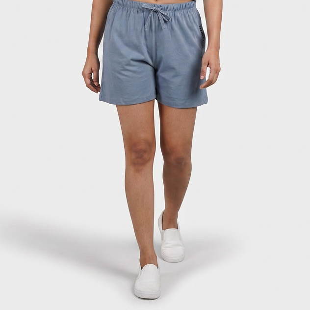 Cotton Solid Lounge Shorts