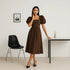 Buy Puff Sleeve Structured Dress - Style Union