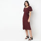 Buy Puff Sleeve Structured Dress - Style Union