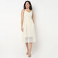 Lace Polyester Sleeveless Dress