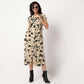 Woven Camp Collar Juliette Printed Dress