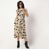 Woven Camp Collar Juliette Printed Dress
