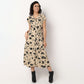 Woven Camp Collar Juliette Printed Dress