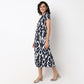 Woven Camp Collar Juliette Printed Dress