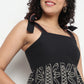 Buy Women Flare Fit Tribal Sleeveless Dress  - Style Union