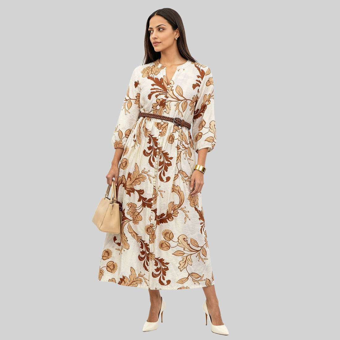 Floral Flare Dress