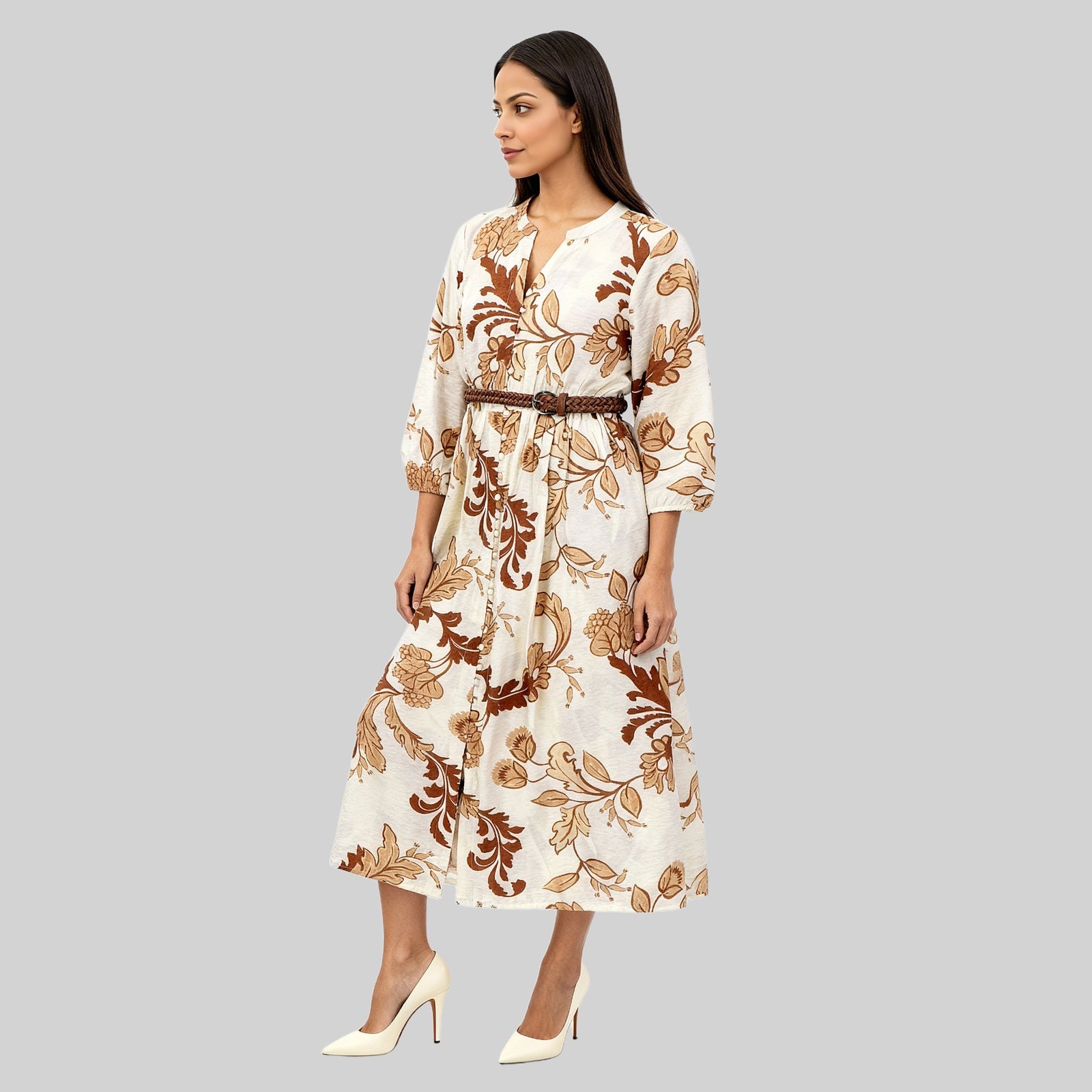 Floral Flare Dress
