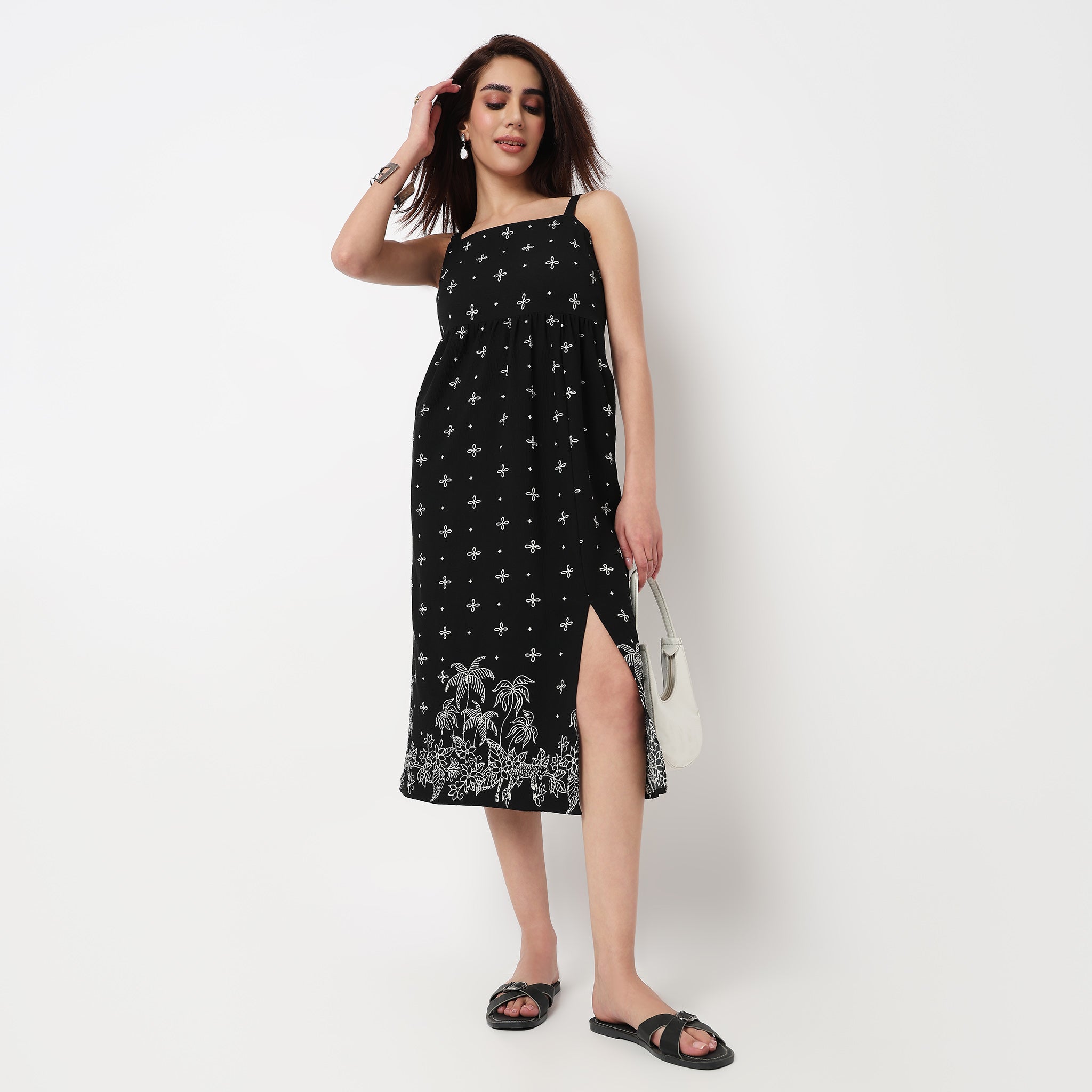 Printed Sleeveless Dress