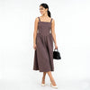 Strappy Knitted Flare Dress