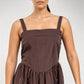 Strappy Knitted Flare Dress